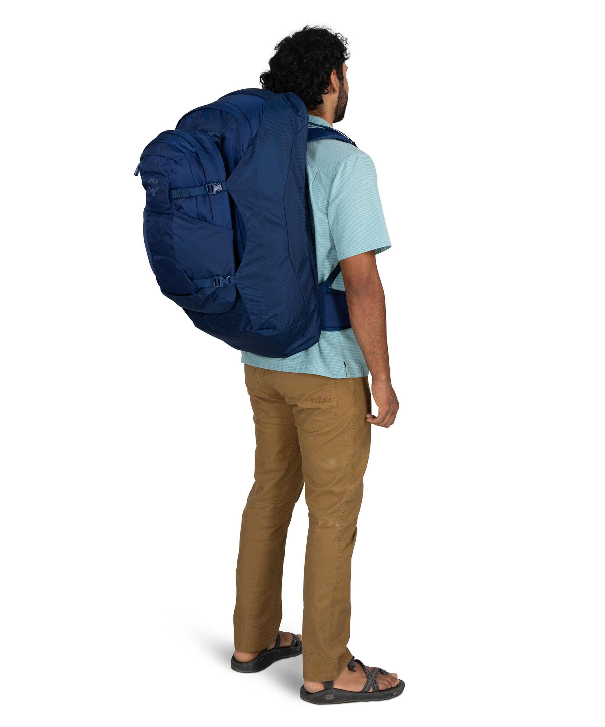 Osprey Farpoint 70 Travel backpack cascade blue/torrent blue