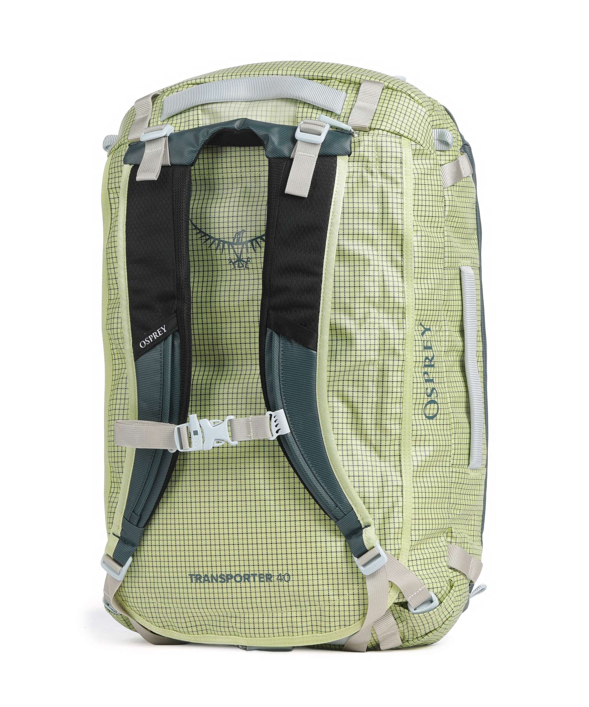 Osprey Transporter 40 Travel backpack glow dew/torrent blue