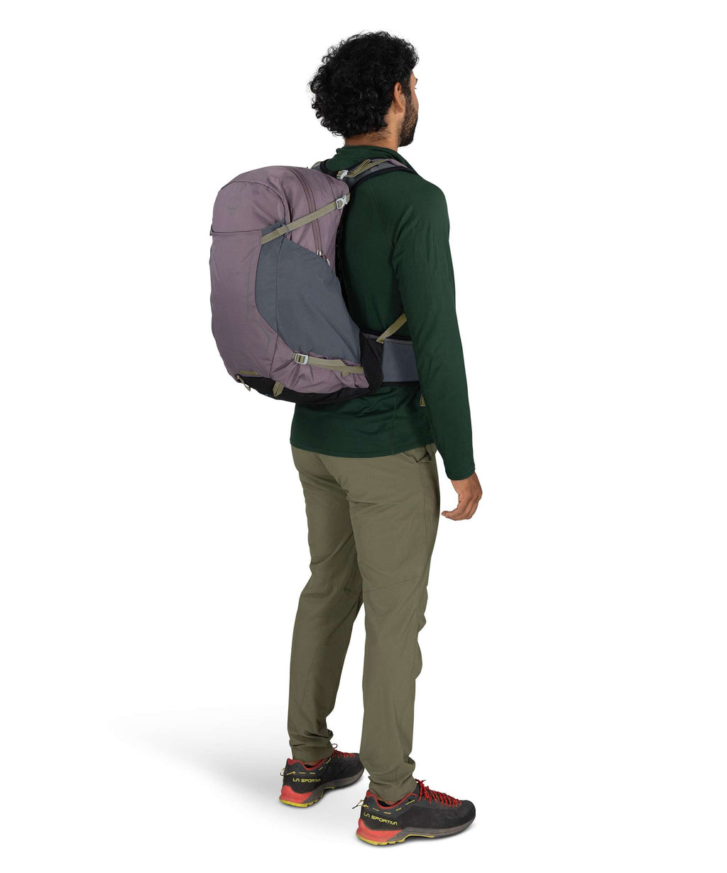 Osprey Hikelite 28 Hiking backpack graphite purple