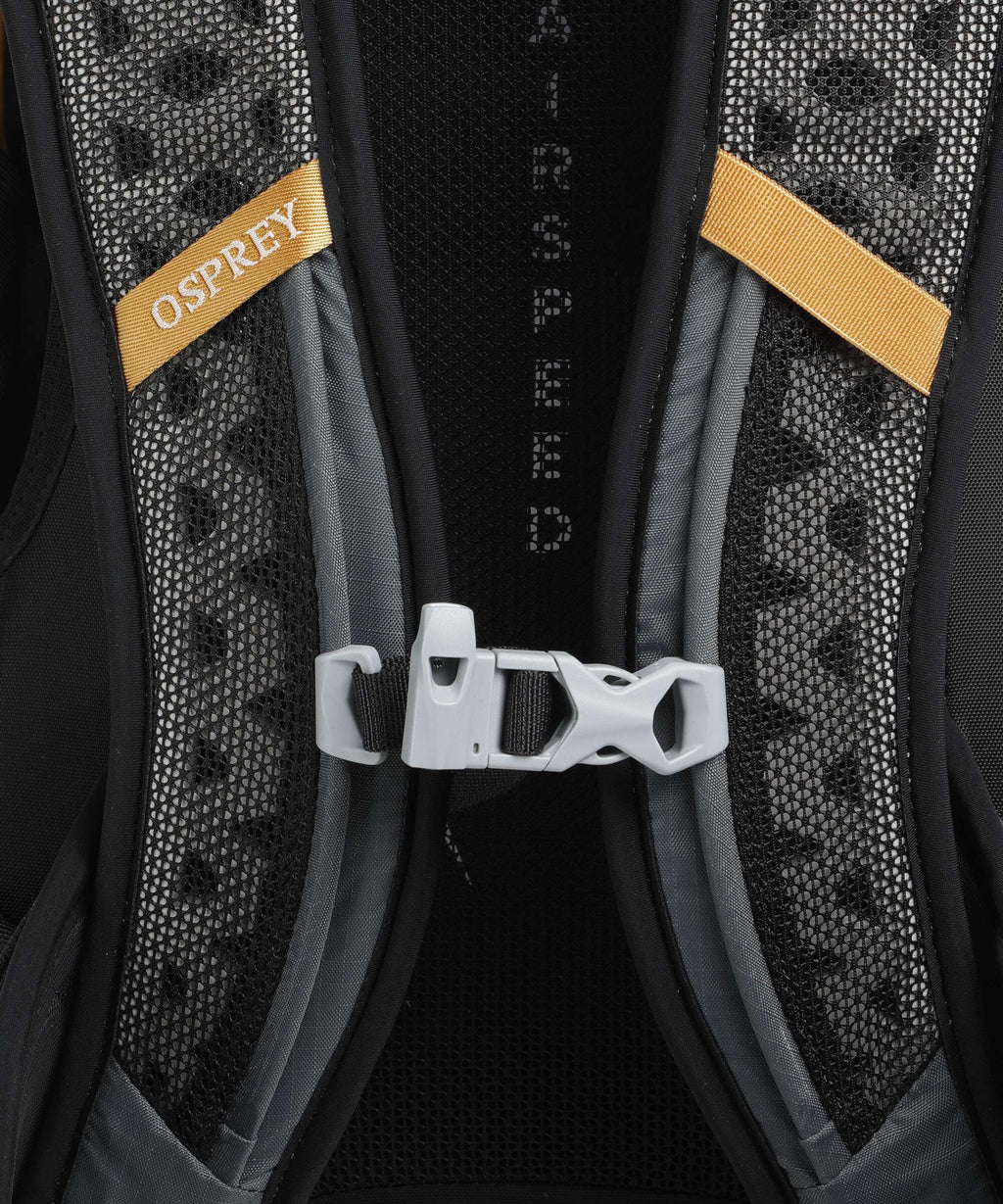 Osprey Hikelite 28 Hiking backpack tungsten/yelow