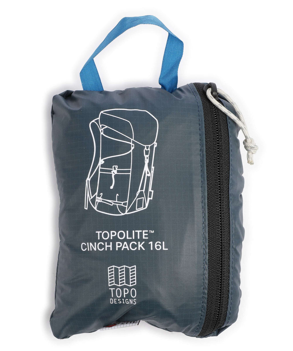Topo Designs TopoLite 16 Hiking backpack pond blue