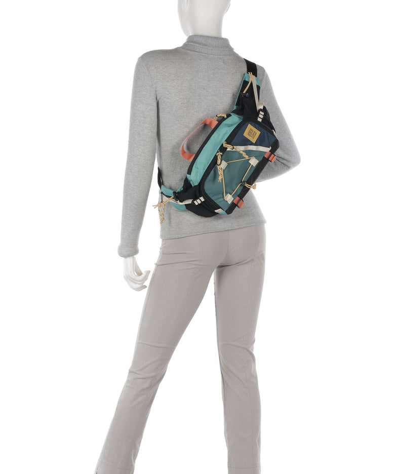 Topo Designs Mountain Hydro Belt bag geode green/sea pine