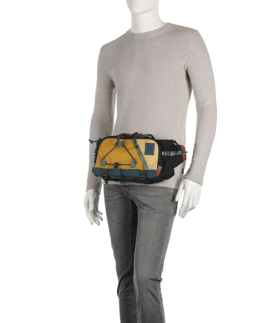 Topo Designs Mountain Hydro Belt bag mustard/clay