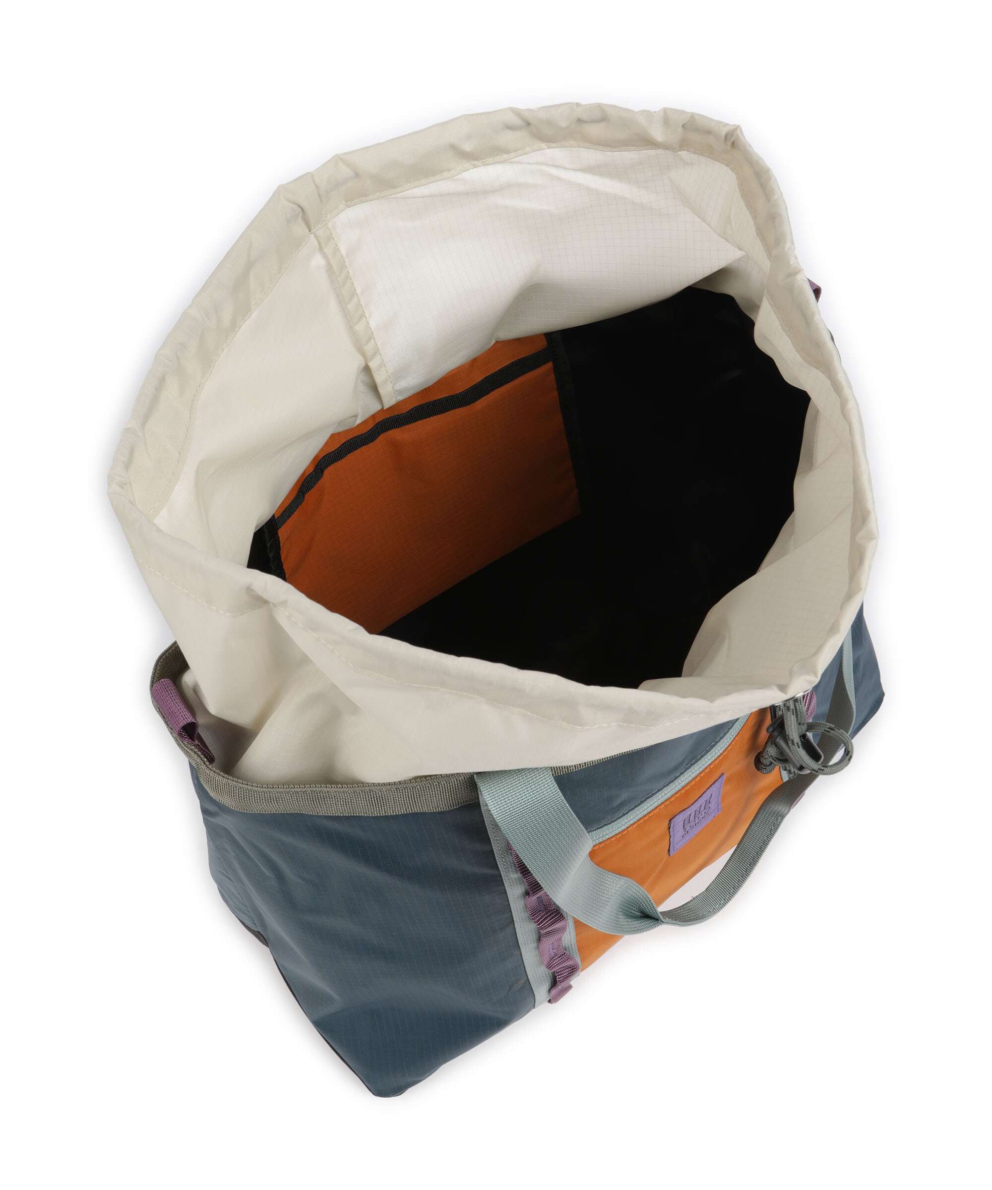 Topo Designs Mountain Utility Tote bag pond blue/spice