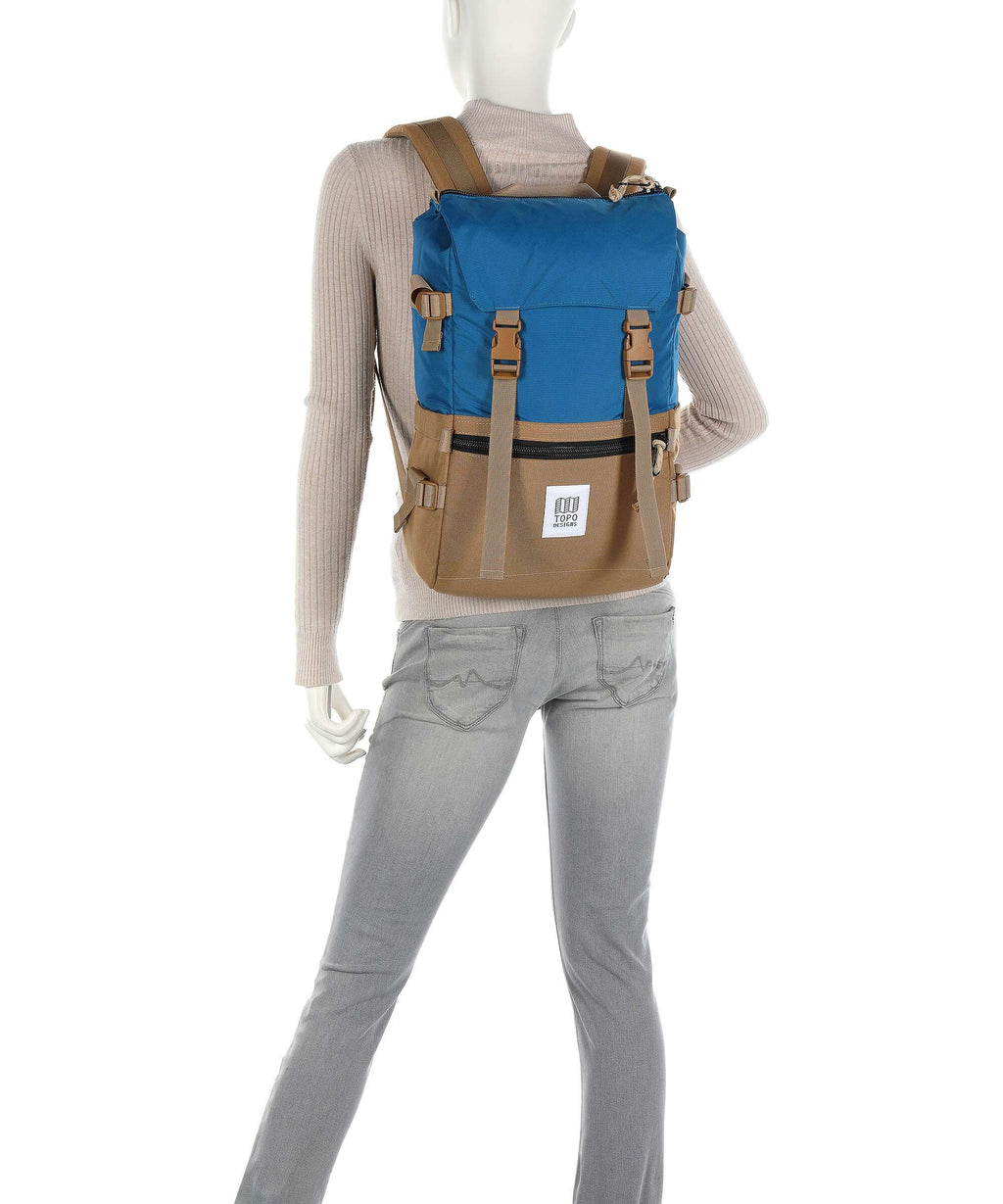Topo Designs Rover Classic Backpack sage/pond blue