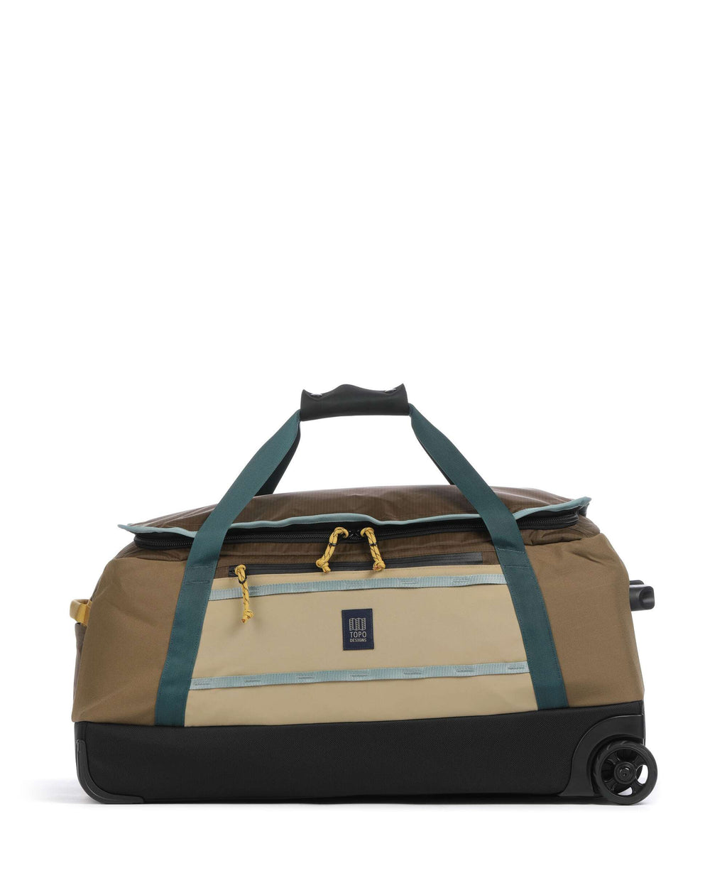 Topo Designs Mountain 90L Travel bag with wheels desert palm/sahara