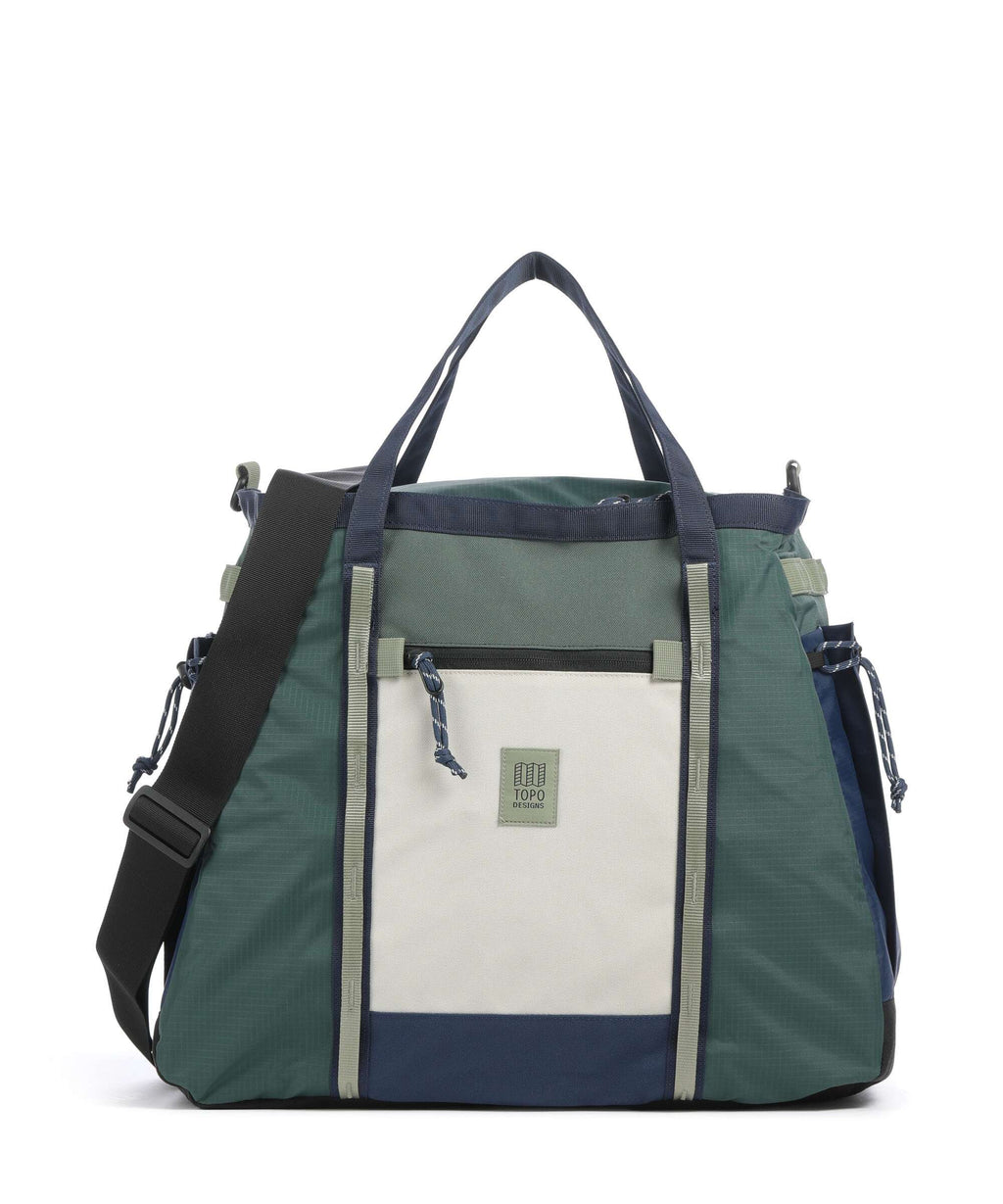 Topo Designs Mountain Gear Tote bag forest/bone white