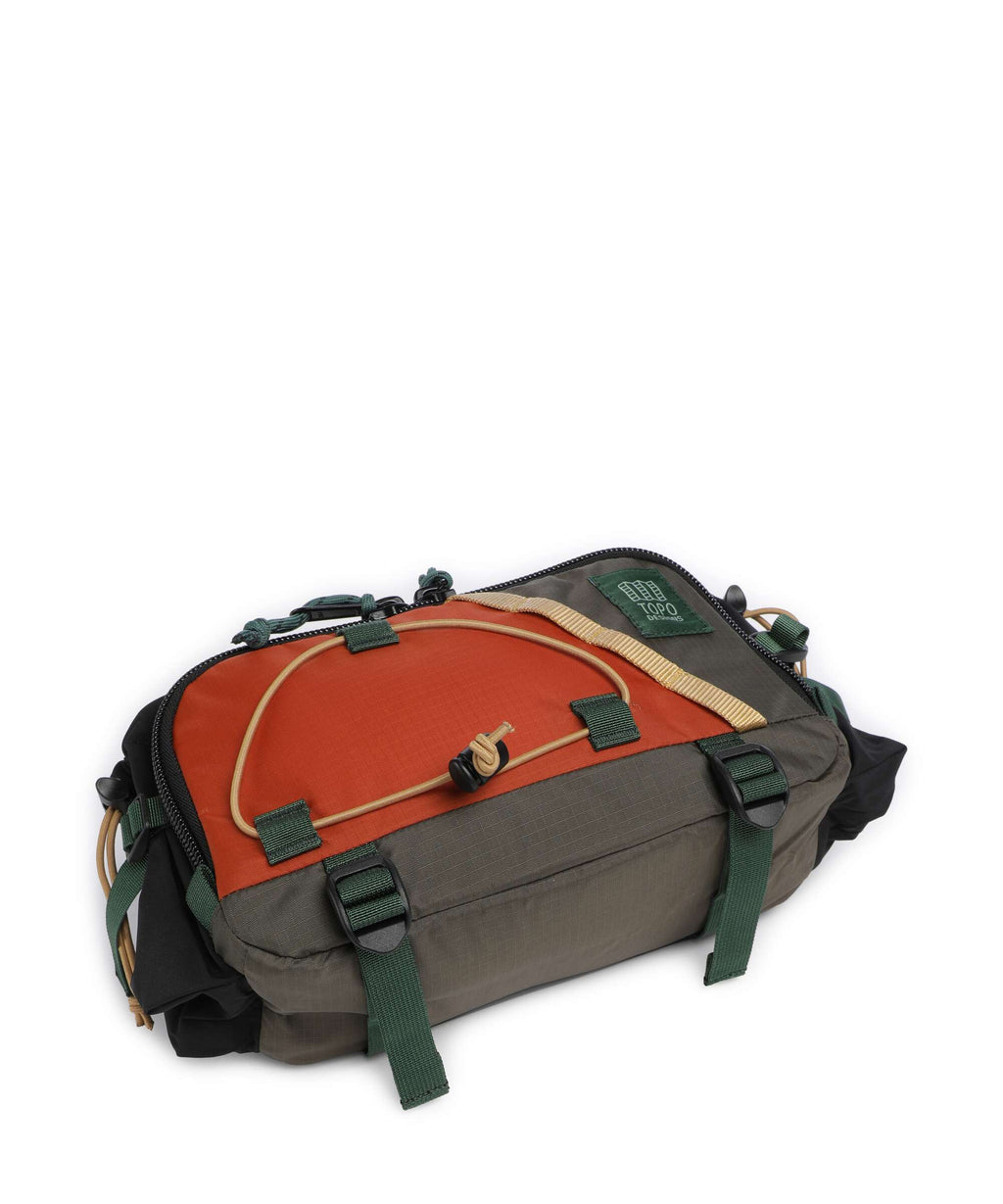 Topo Designs Mountain Hydro Belt bag woodland/terracotta