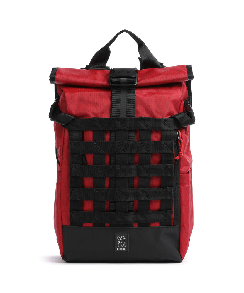 Chrome Barrage 18L Rolltop backpack red