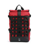 Chrome Barrage 22L Rolltop backpack red
