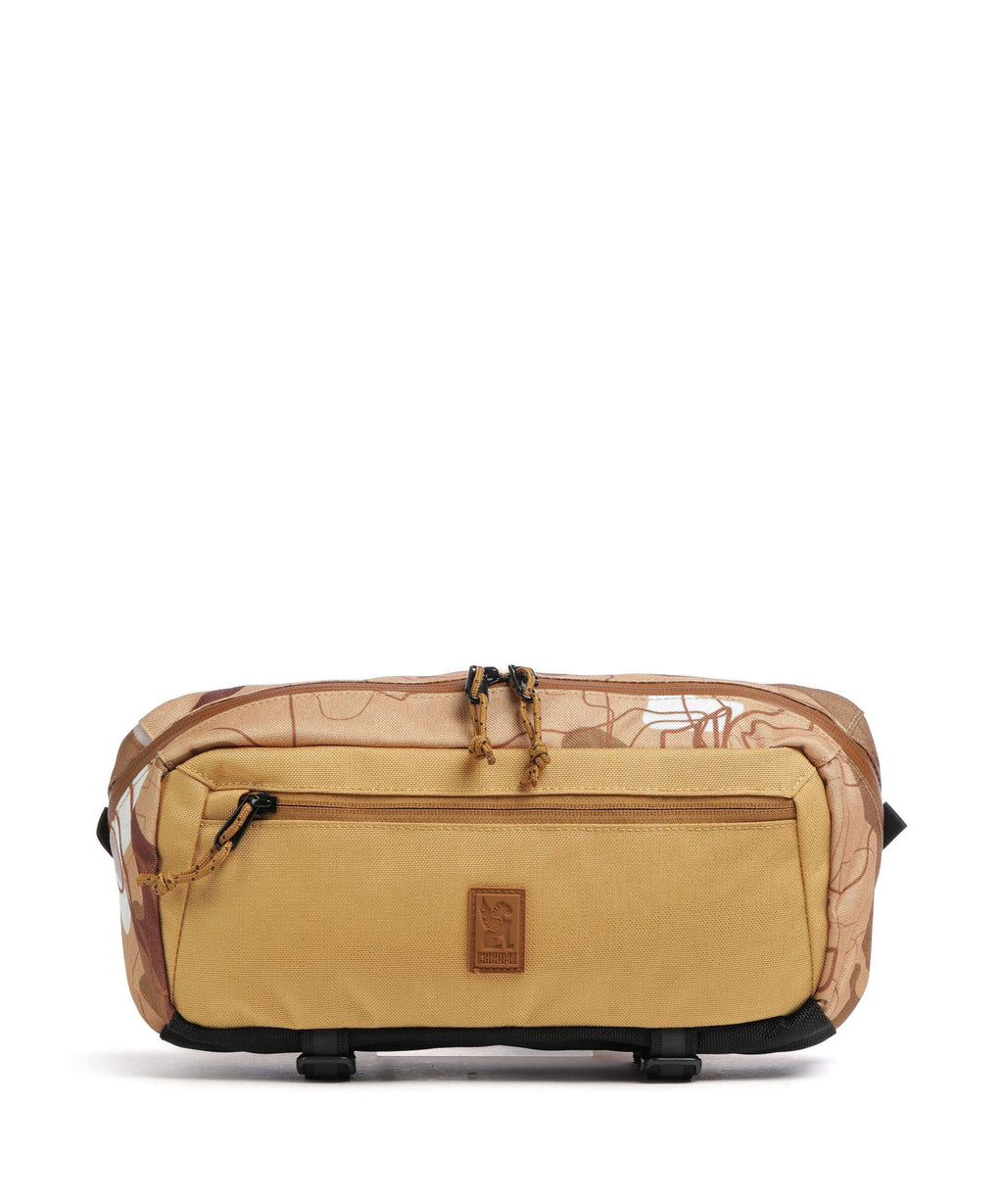 Chrome Kadet Mini Fanny pack amber heatmap