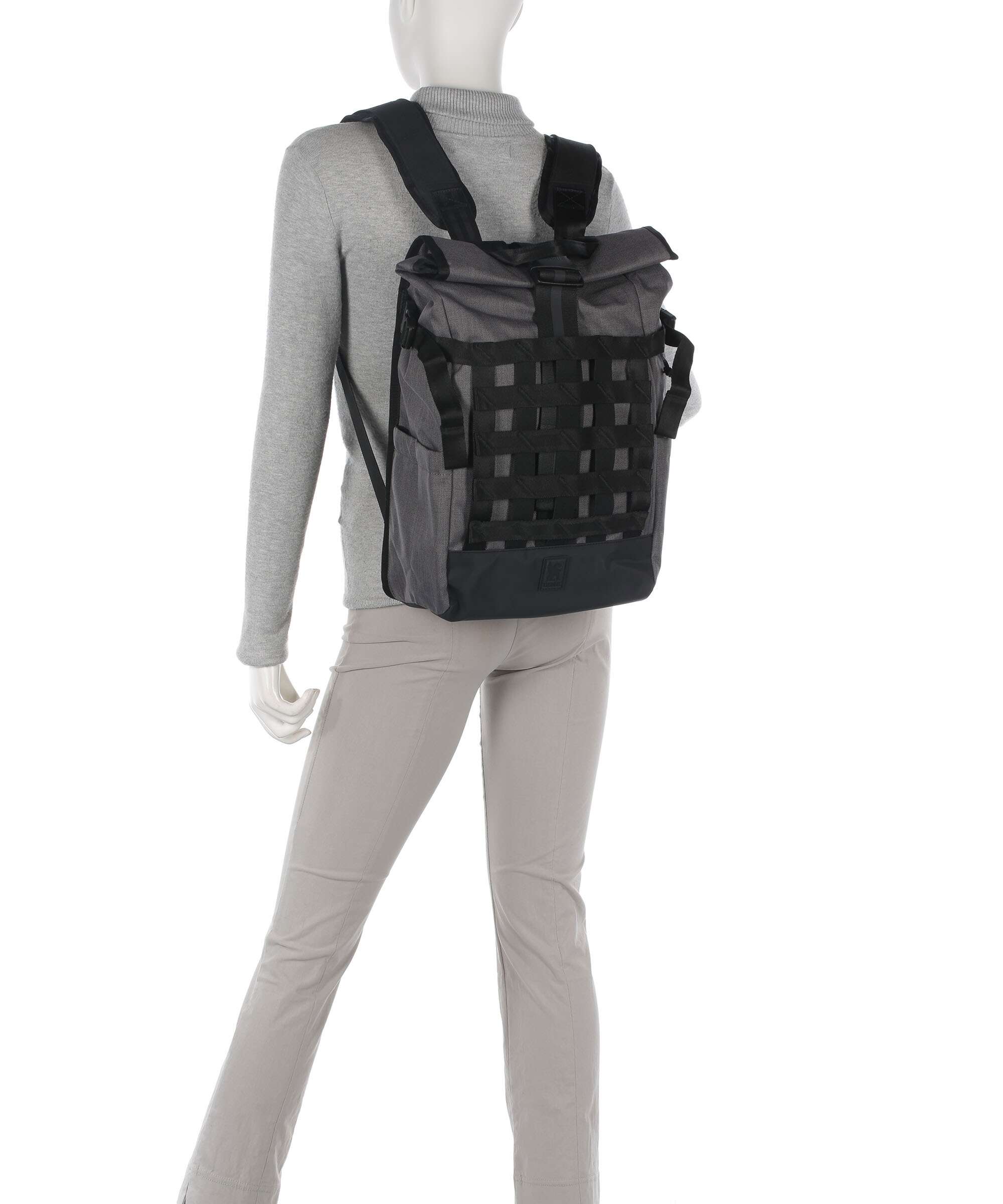 Chrome Barrage 18 Rolltop backpack amber