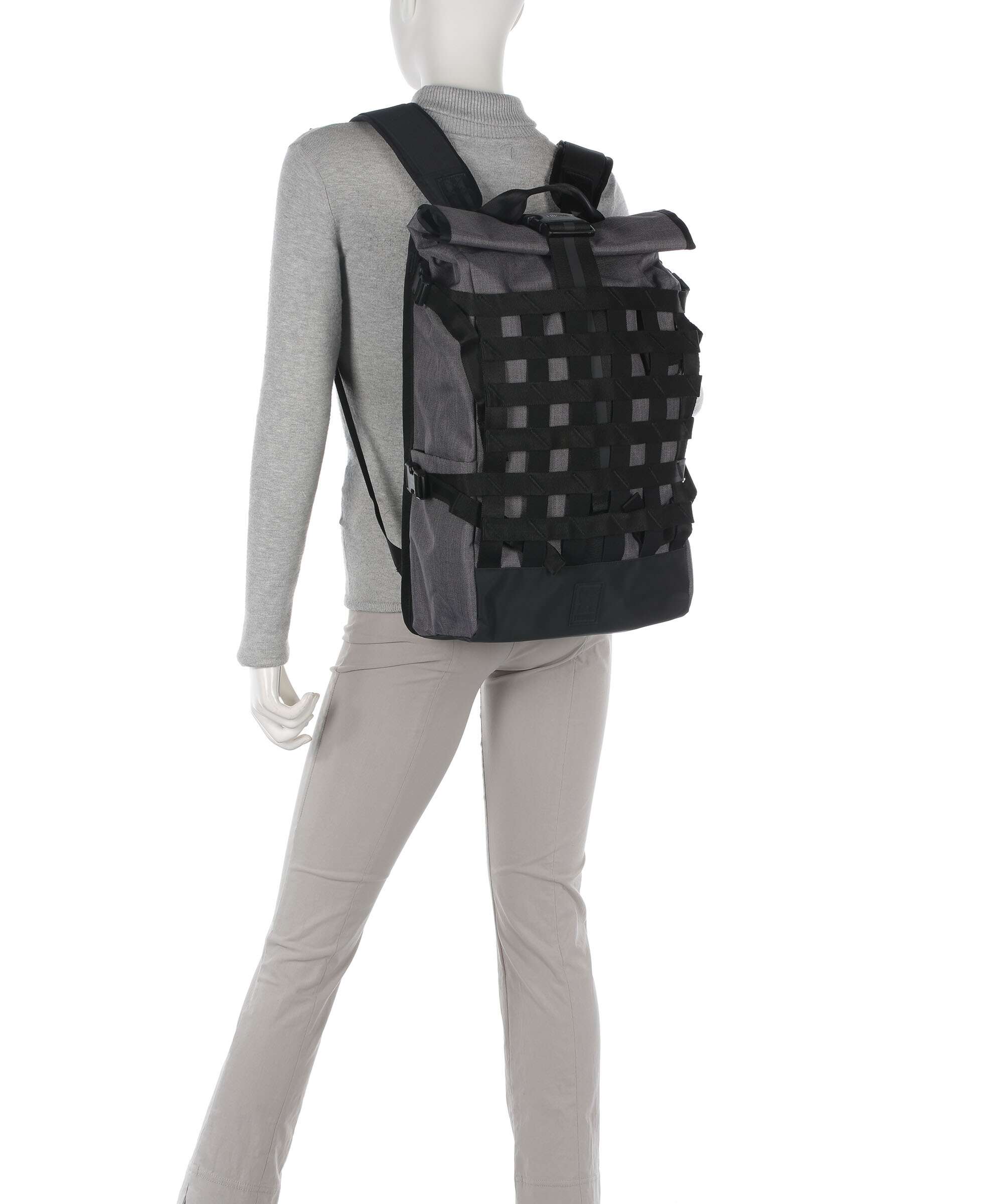 Chrome Barrage 22 Rolltop backpack amber