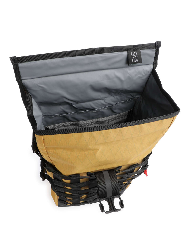 Chrome Barrage 22L Rolltop backpack amber