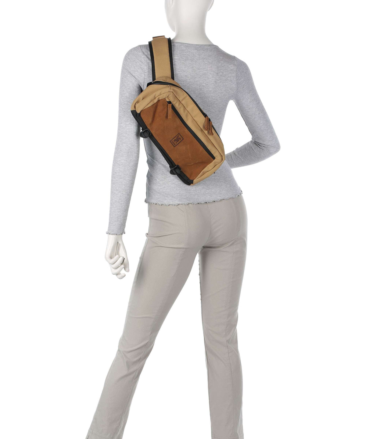 Chrome Kadet Mini Suede Sling bag heritage