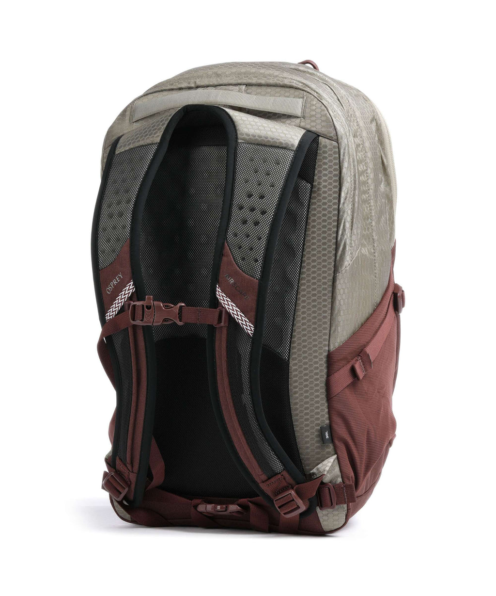 Osprey Comet Backpack sawdust tan/raisin red