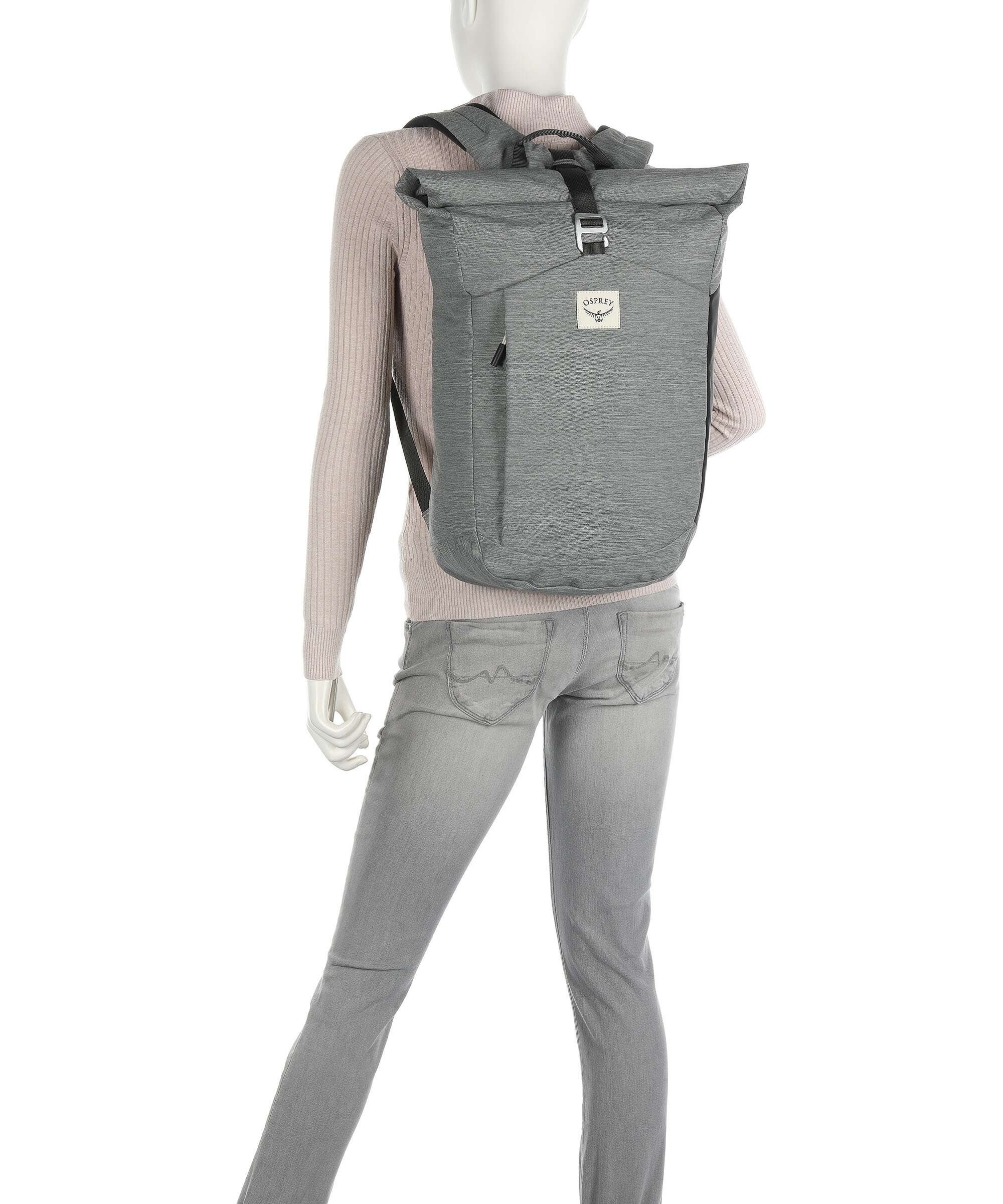 Osprey Arcane Roll Rolltop backpack earl grey/sandy grey heather