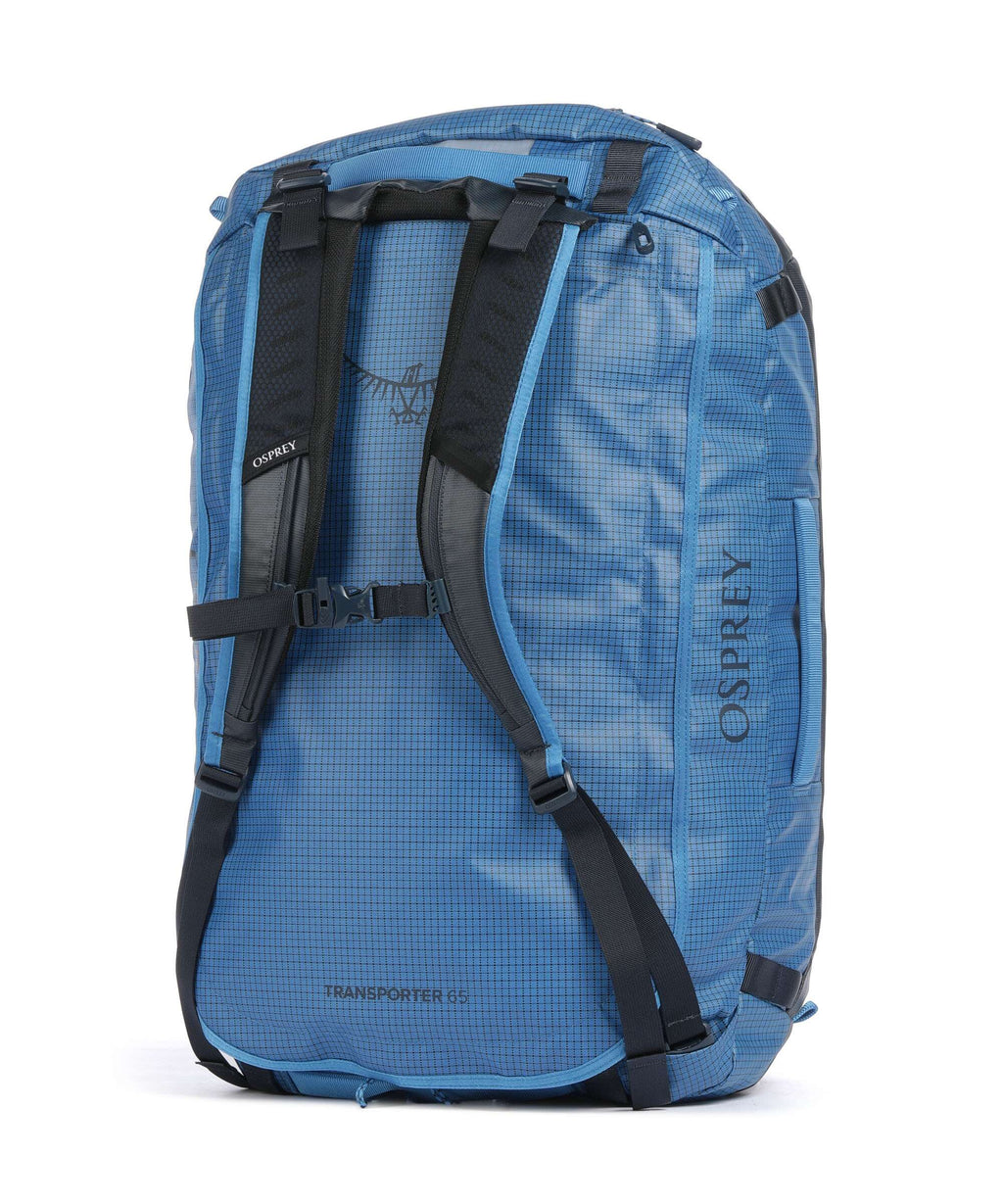 Osprey Transporter 65 Travel backpack blue flame/scoria blue