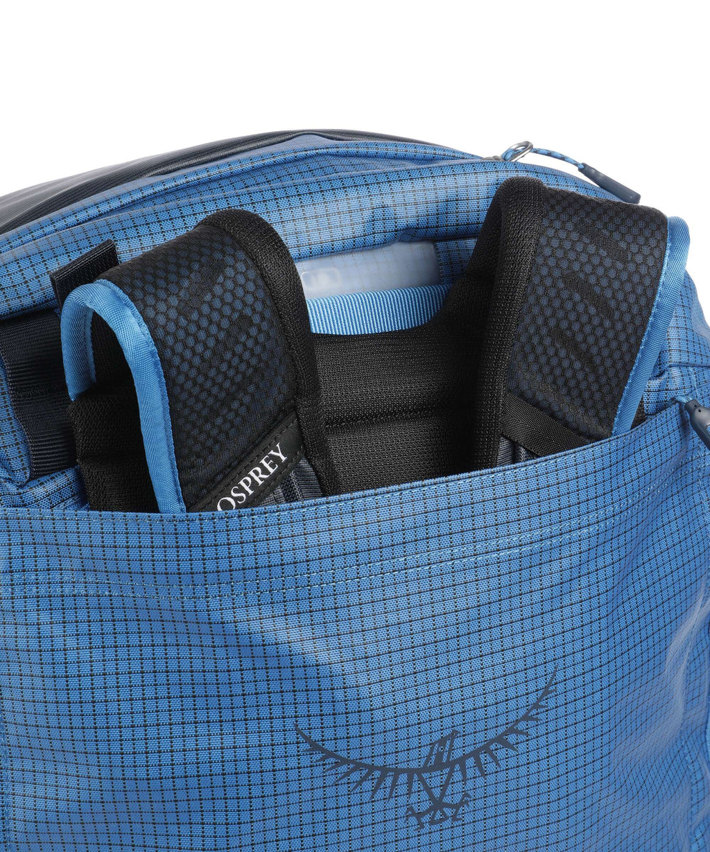 Osprey Transporter 65 Travel backpack blue flame/scoria blue