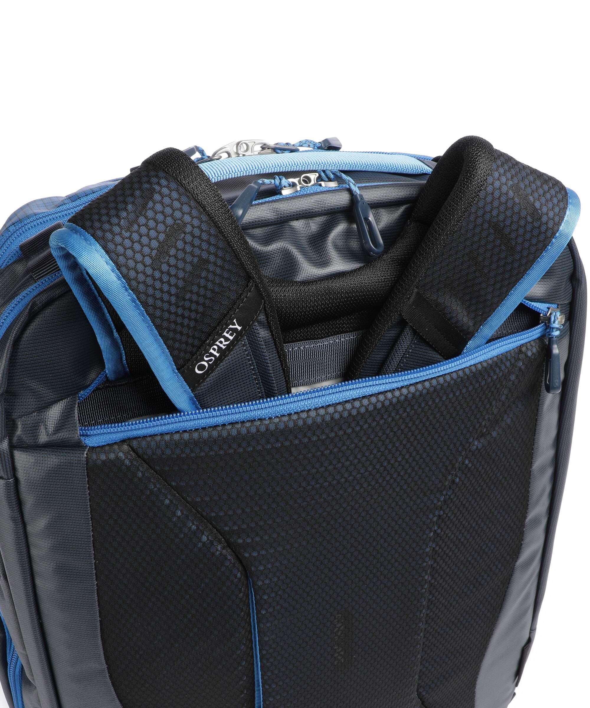 Osprey Transporter 36 Travel backpack blue flame/scoria blue