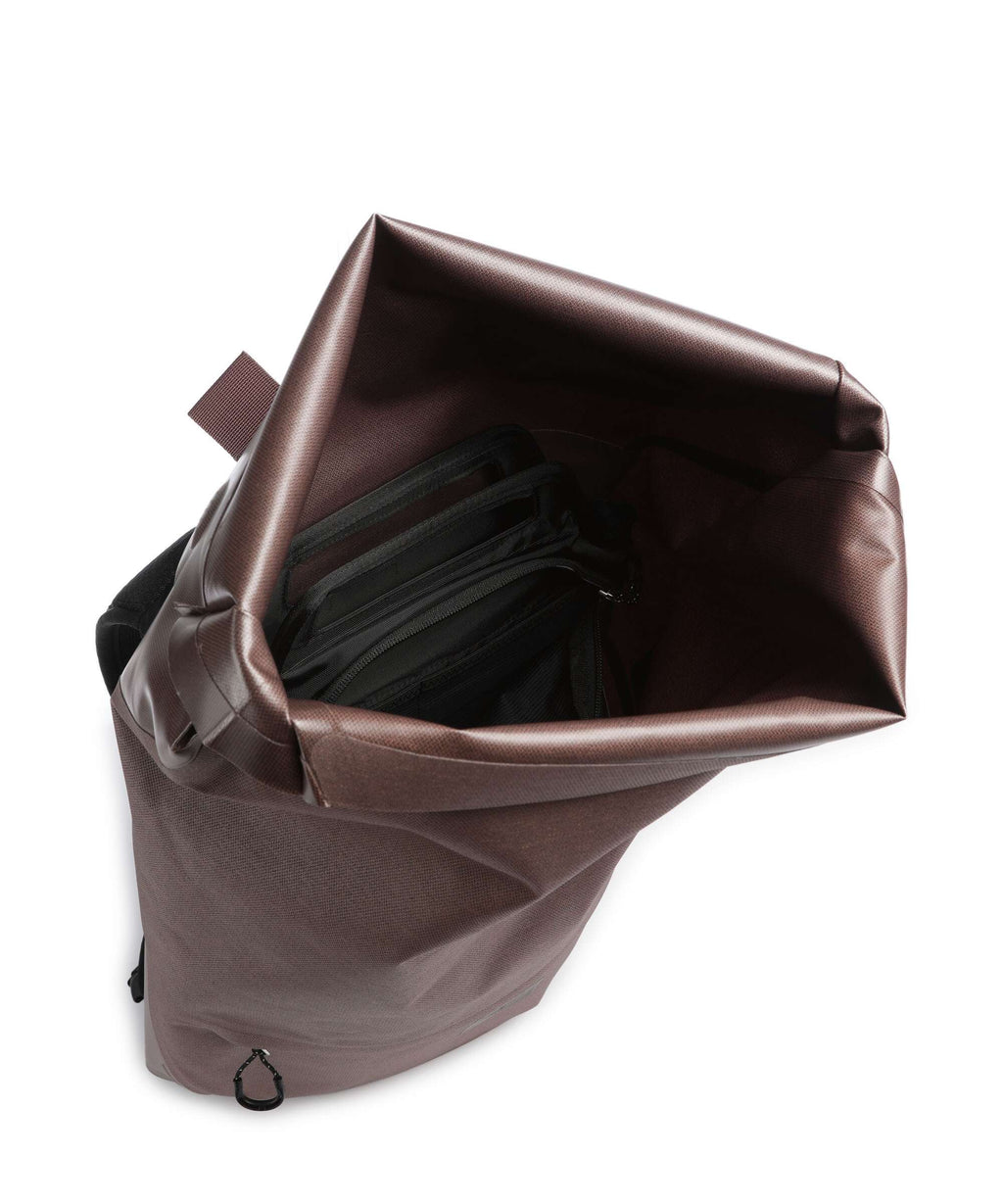 Osprey Metron WP 25 Rolltop backpack magma brown/goby orange