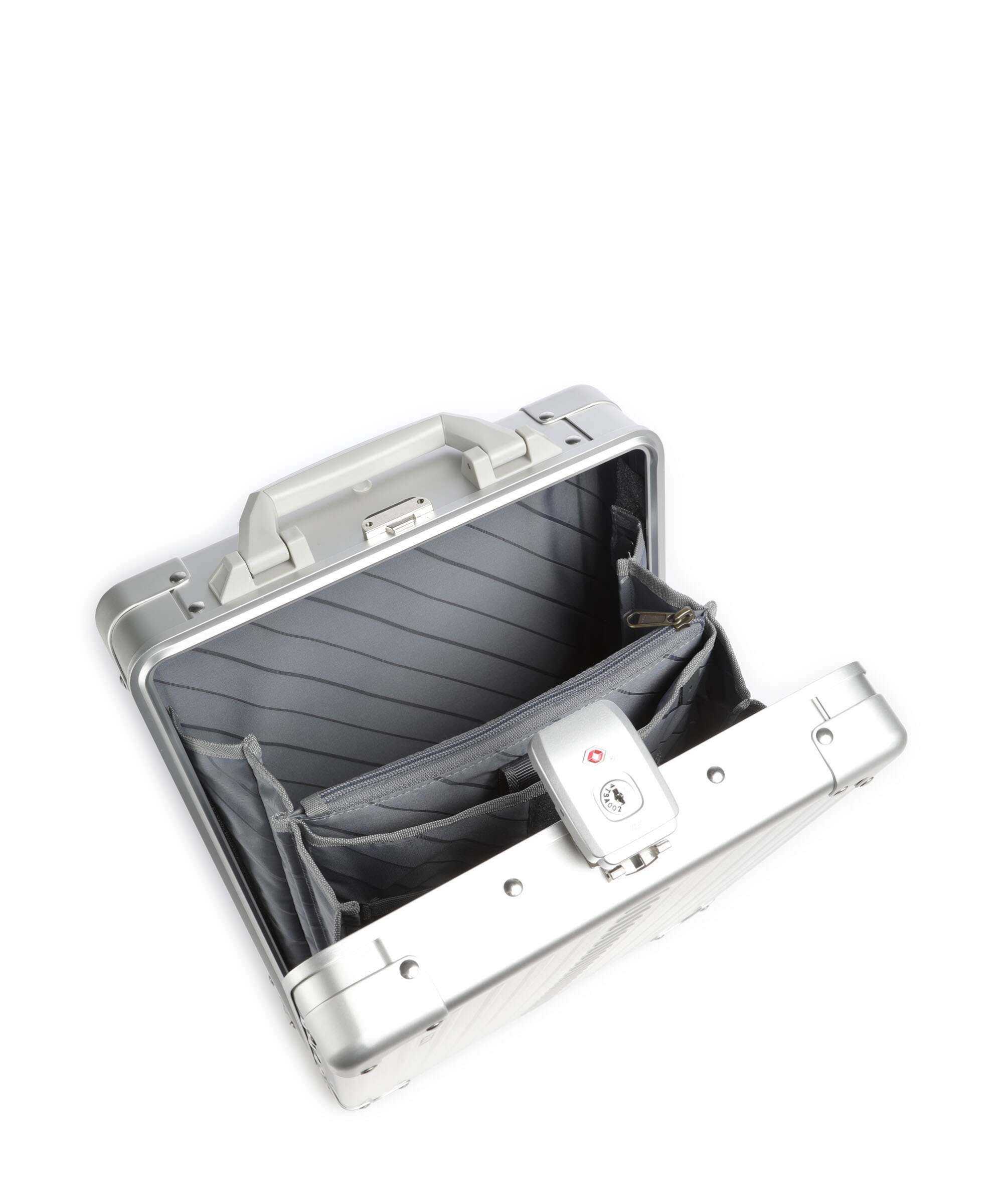 Aleon Classic 16 Vertical Briefcase platinum
