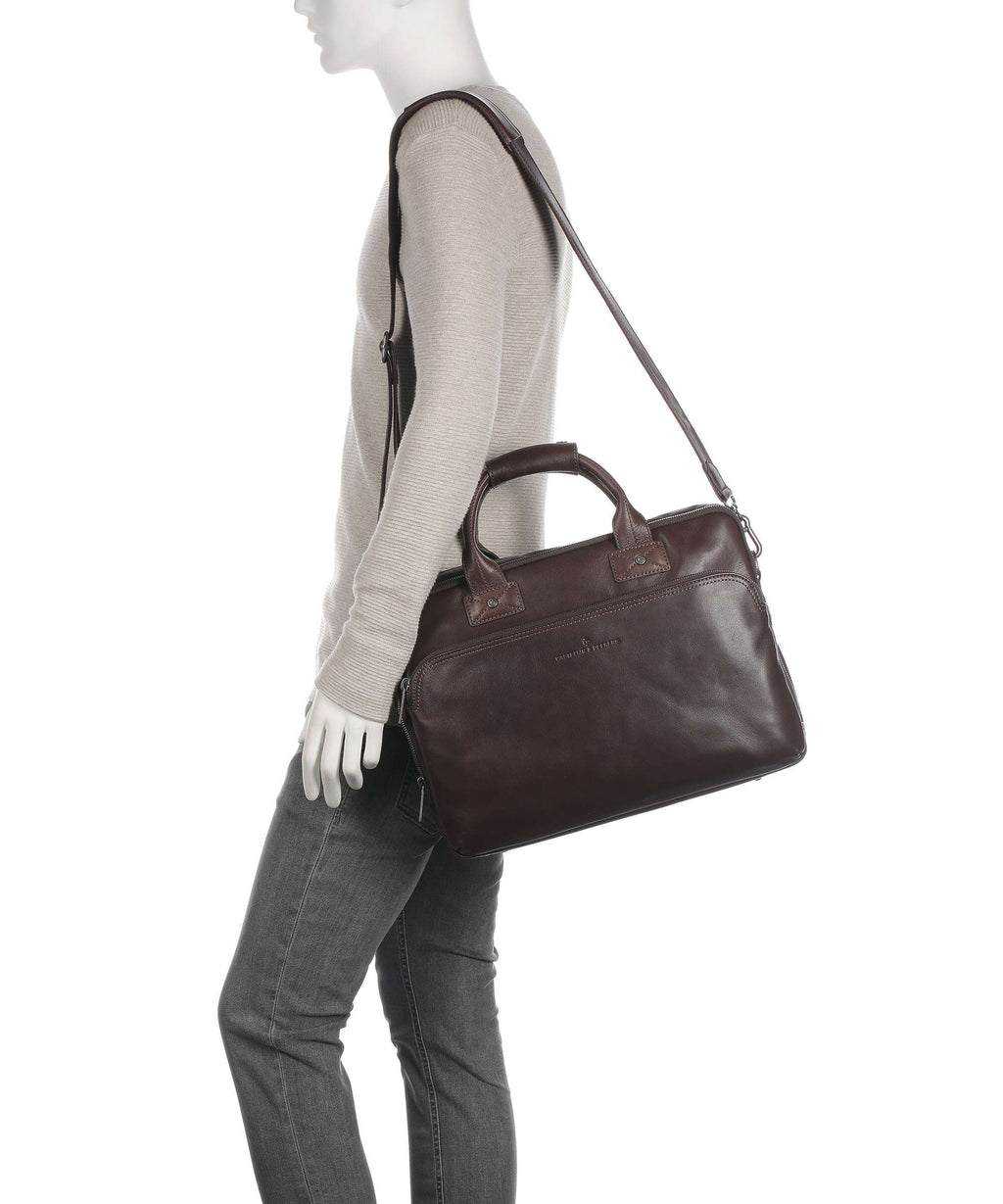 Castelijn & Beerens Firenze Briefcase mocca