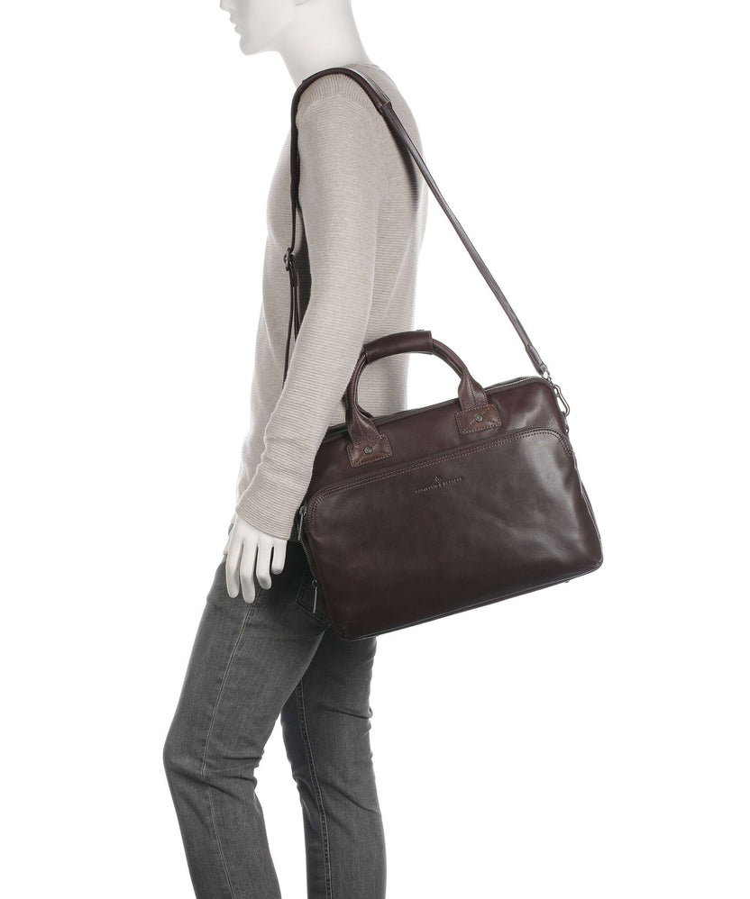 Castelijn & Beerens Firenze Briefcase mocca