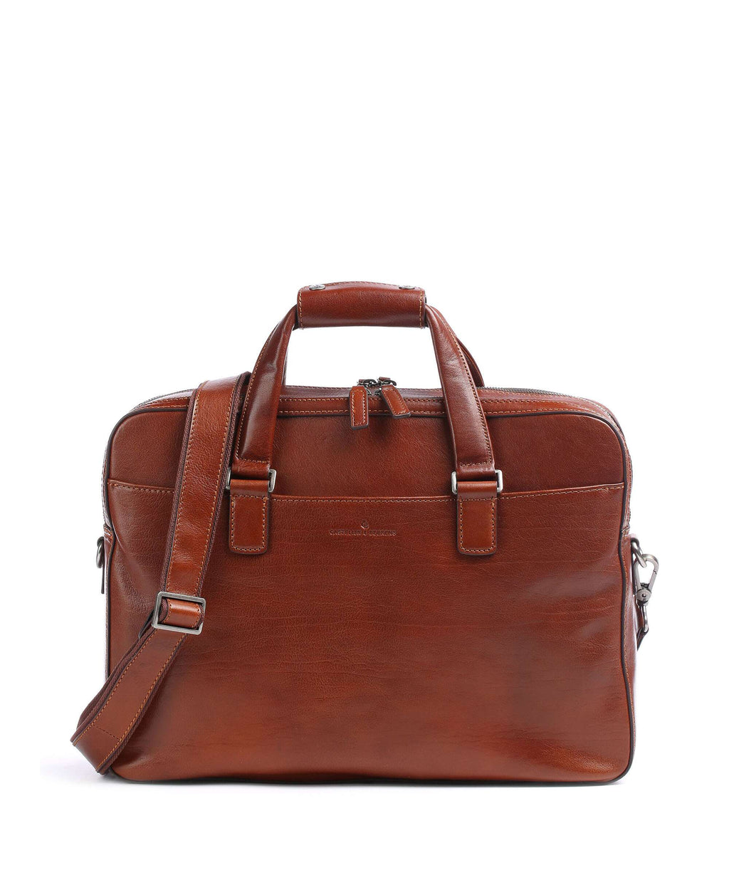Castelijn & Beerens Gaucho Paul Briefcase cognac