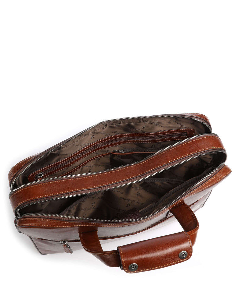 Castelijn & Beerens Gaucho Paul Briefcase cognac