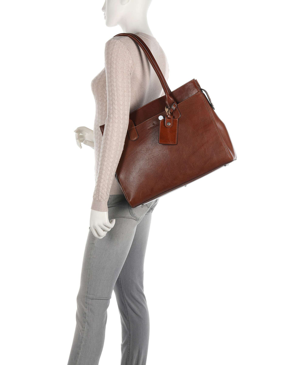 Castelijn & Beerens Gaucho Ellen Tote bag cognac