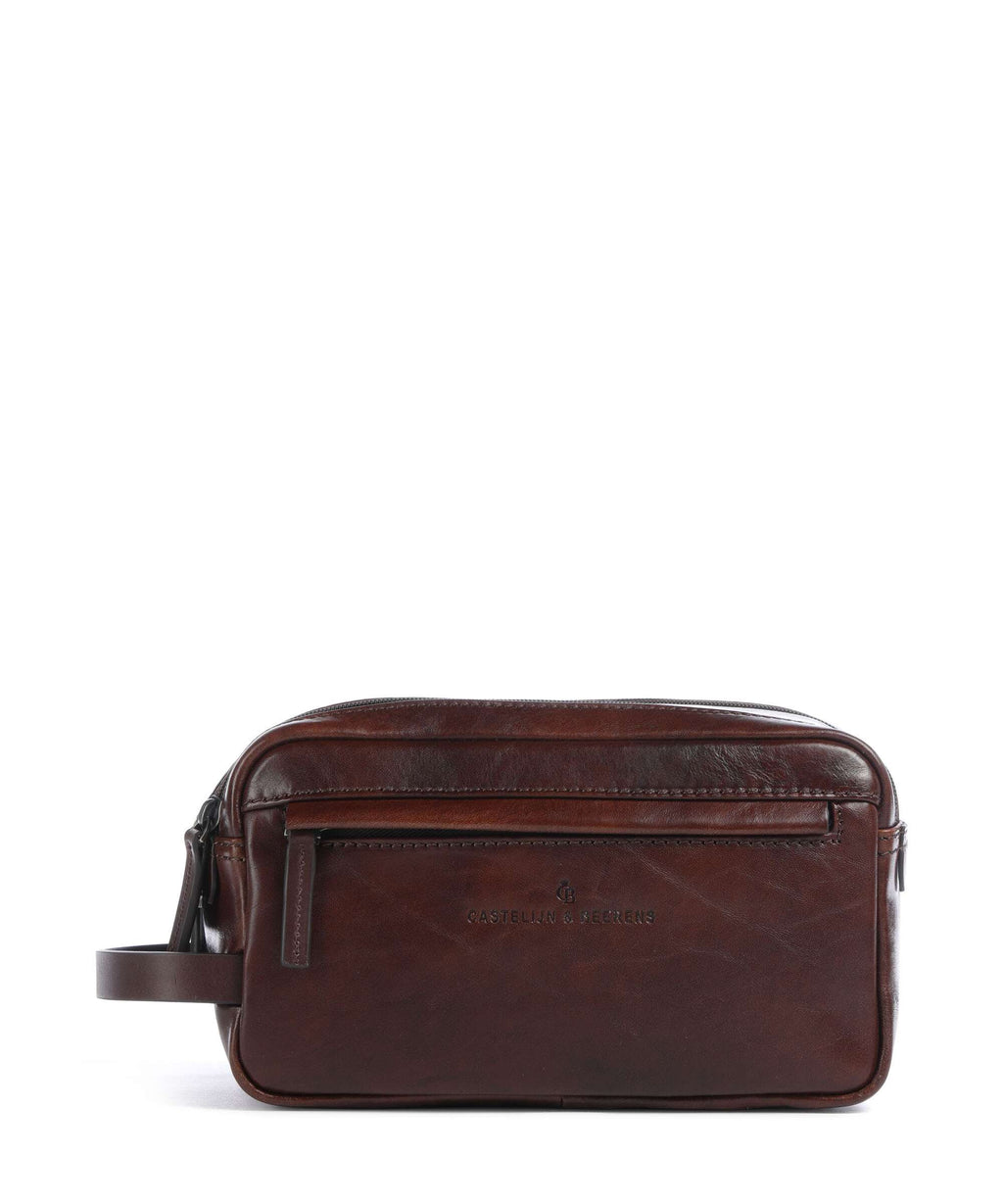 Castelijn & Beerens Rien Toiletry bag cognac
