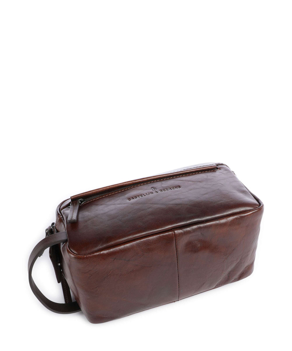 Castelijn & Beerens Rien Toiletry bag cognac