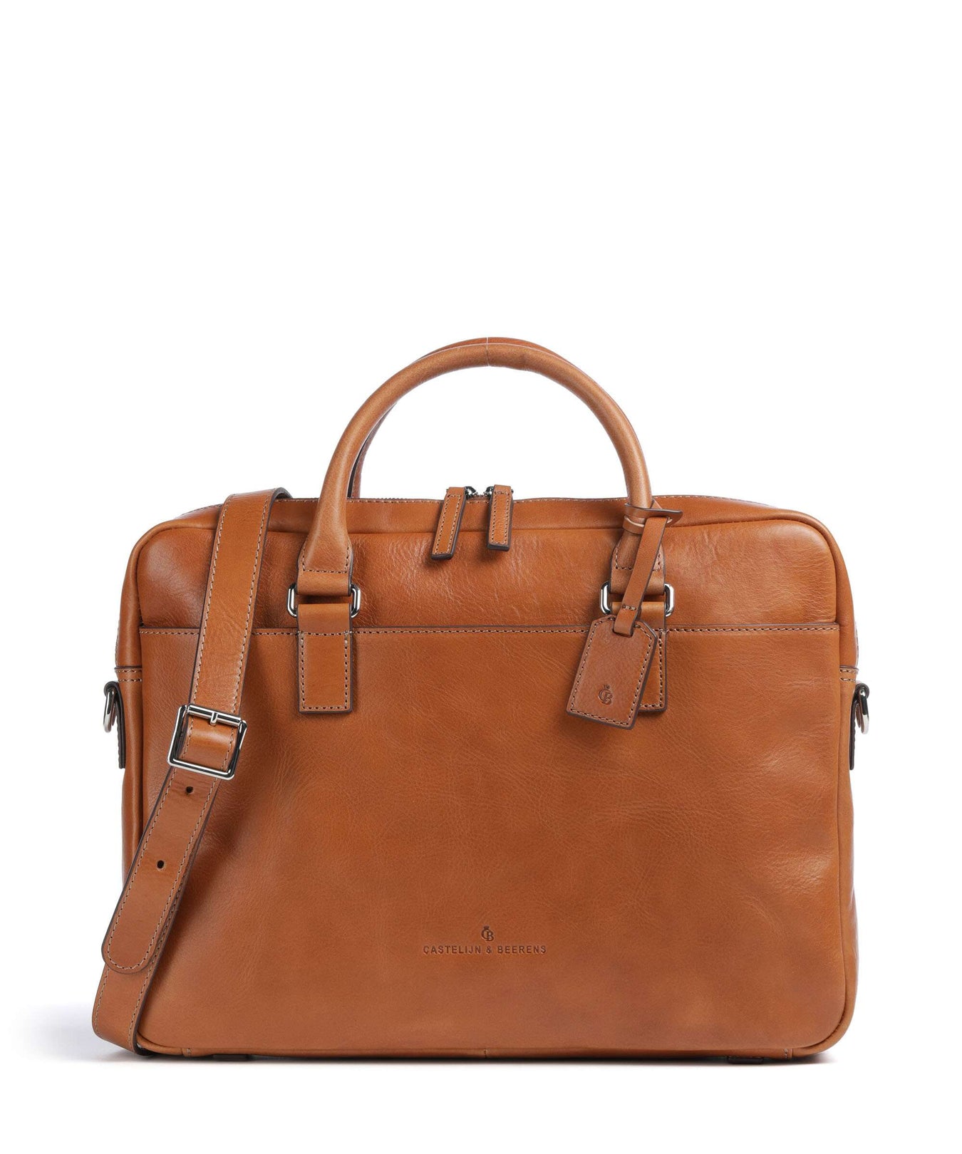 Castelijn & Beerens Heritage Briefcase light brown
