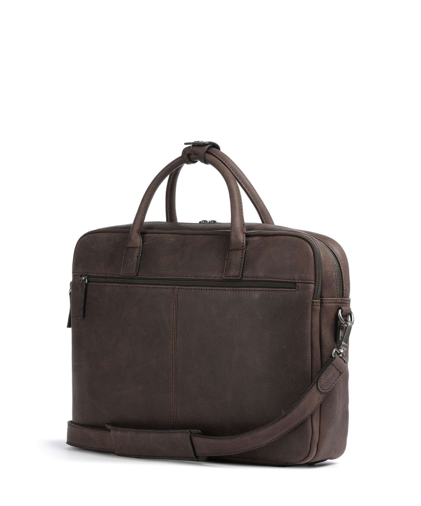 Castelijn & Beerens Carisma RFID Briefcase mocca