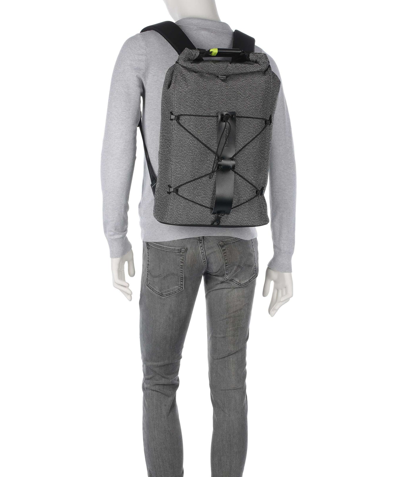 XD Design Urban Cut Proof Rolltop backpack grey