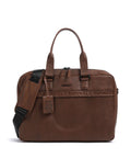 Burkely Minimal Mason Briefcase custom cognac