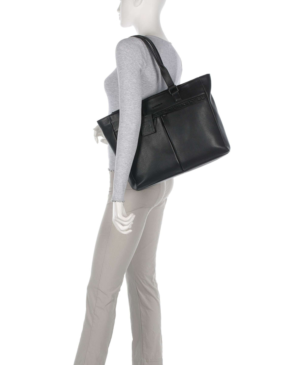 Burkely Minimal Mason Tote bag busy black