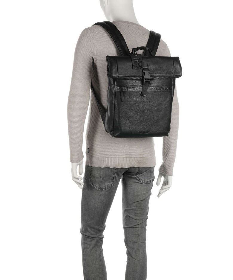 Burkely Minimal Mason Laptop backpack busy black