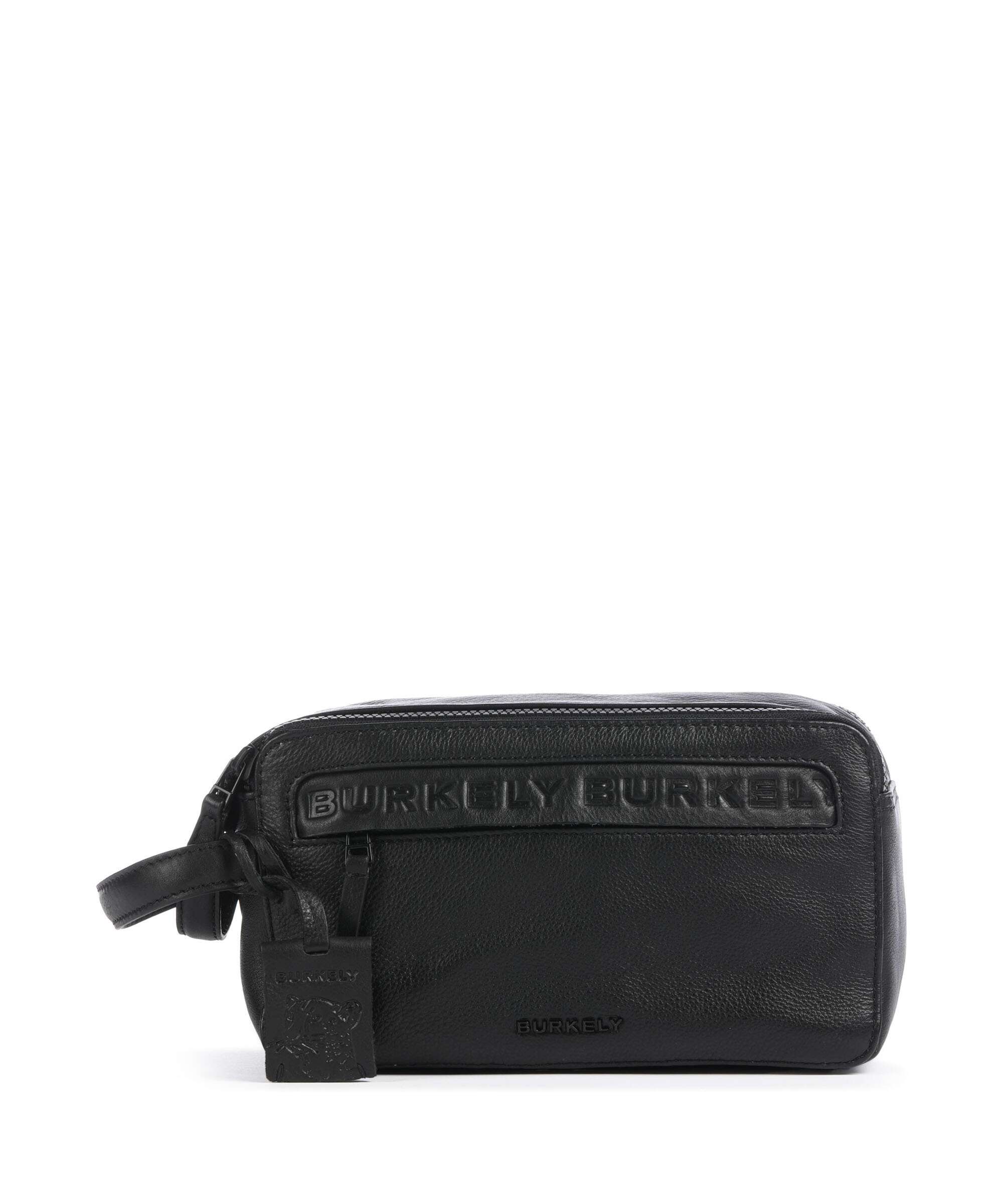 Burkely Minimal Mason Toiletry bag busy black