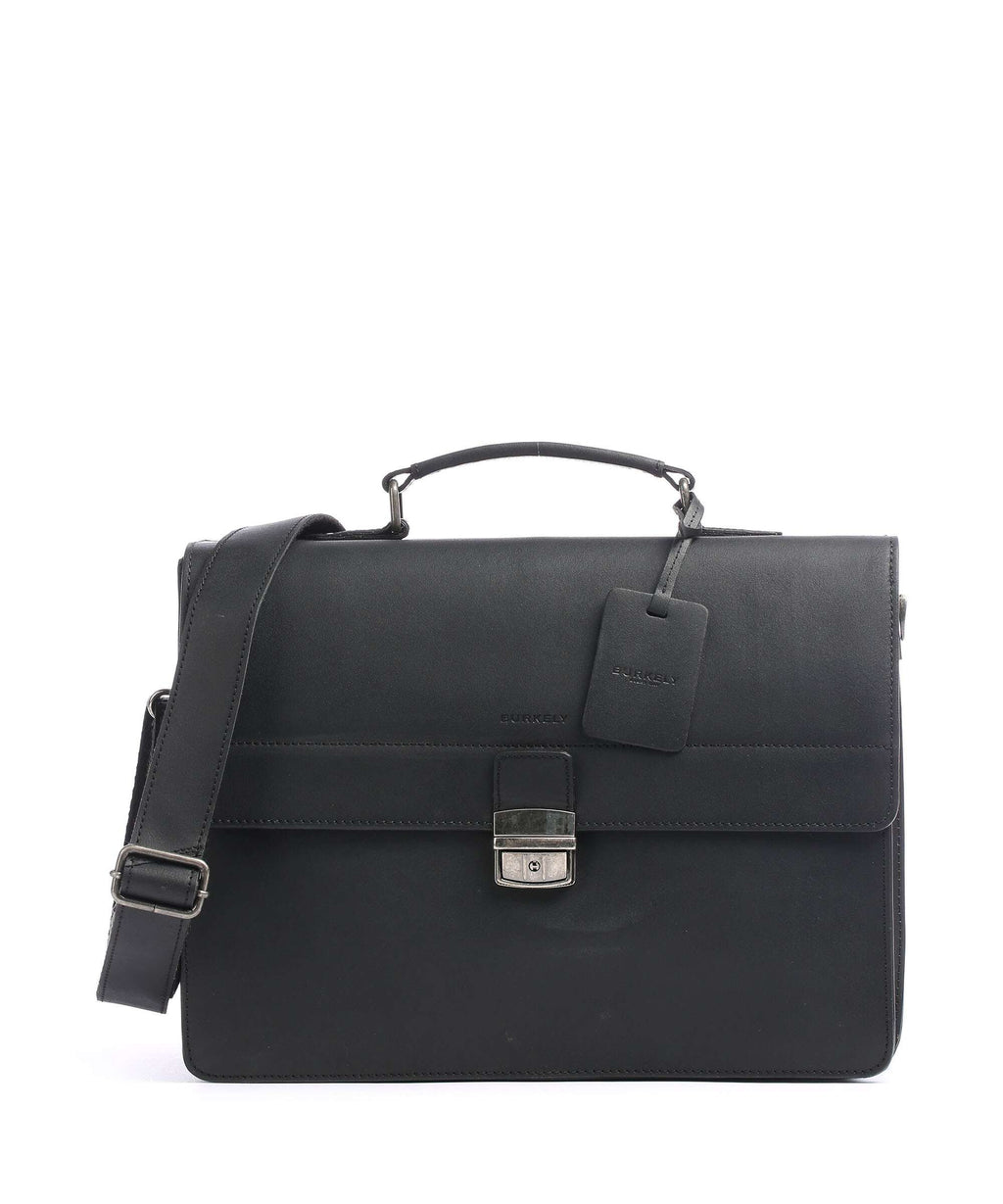 Burkely Vintage Dean Briefcase black