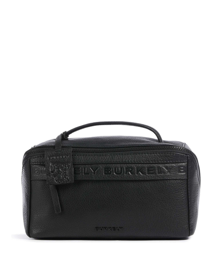 Burkely Minimal Mason Toiletry bag busy black