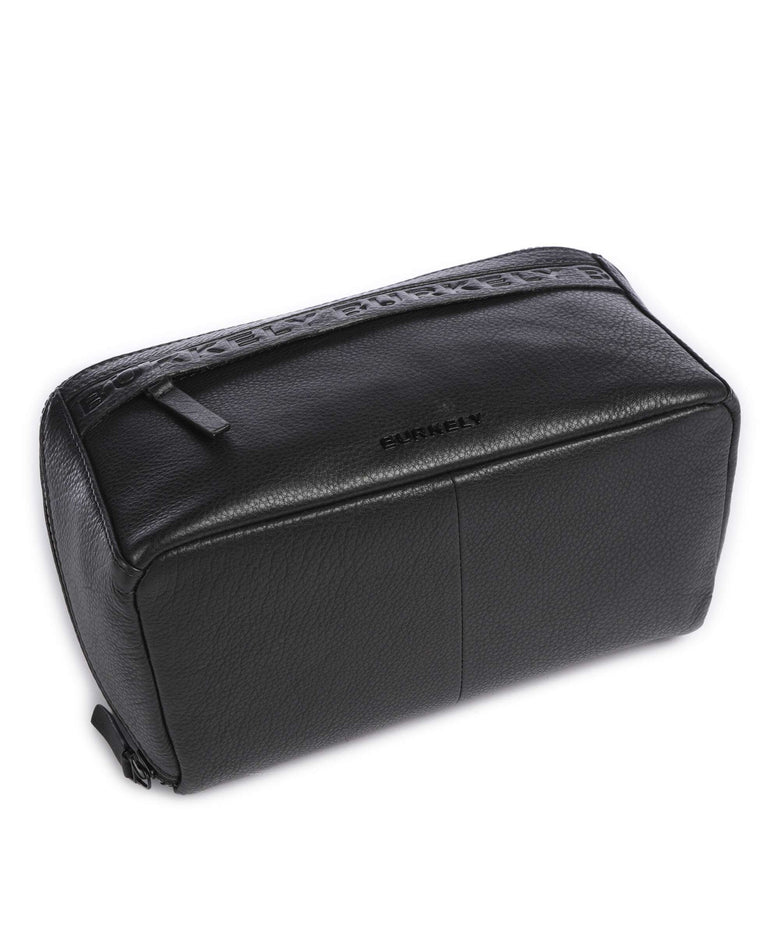 Burkely Minimal Mason Toiletry bag busy black