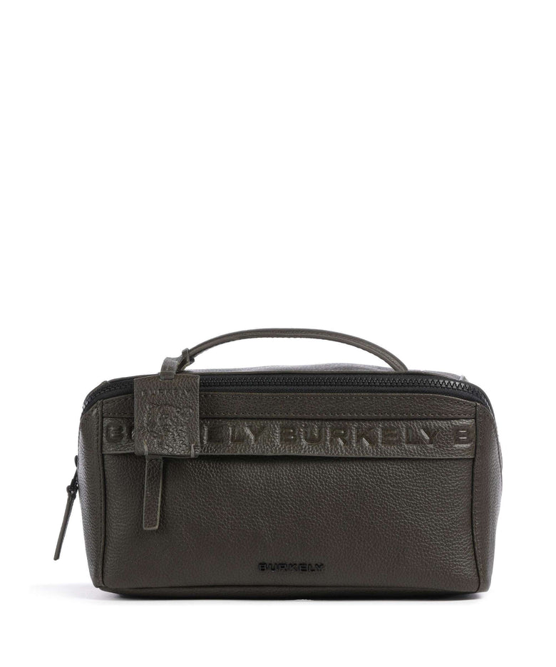 Burkely Minimal Mason Toiletry bag oliv