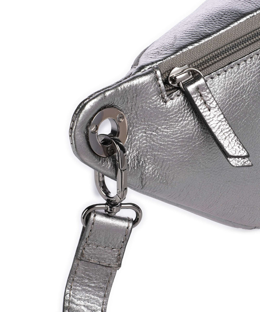 Burkely Radiant Raeven Belt bag stardust silver