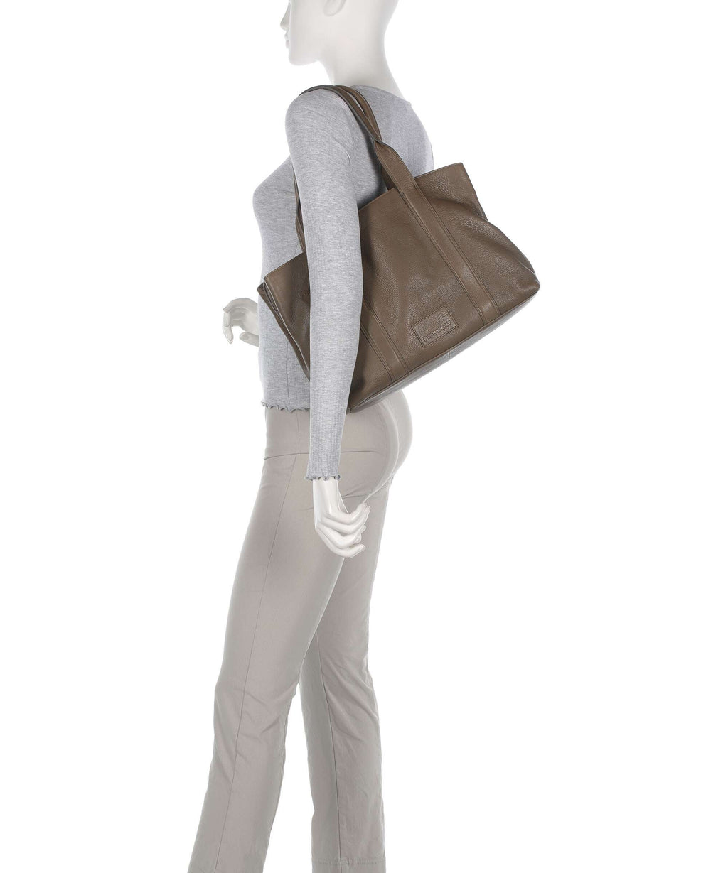 Burkely Soft Skylar Briefcase tender taupe