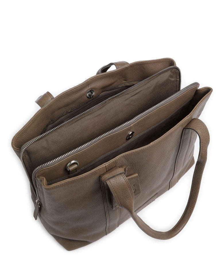 Burkely Soft Skylar Briefcase tender taupe