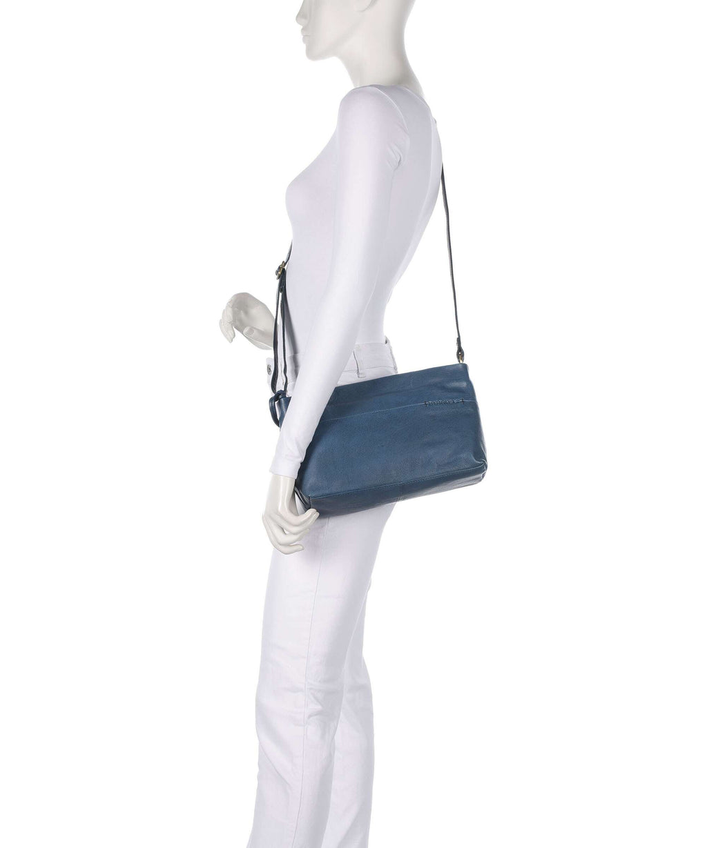 Burkely Natural Norah Crossbody bag berry blue