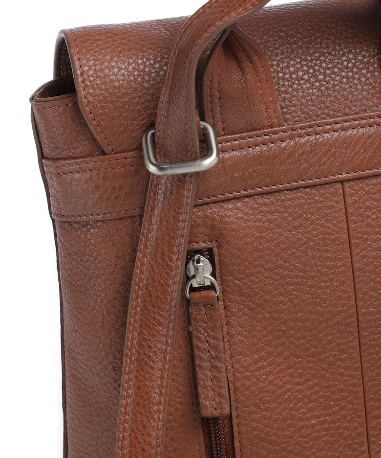 Burkely Soft Skylar Backpack bag chestnut
