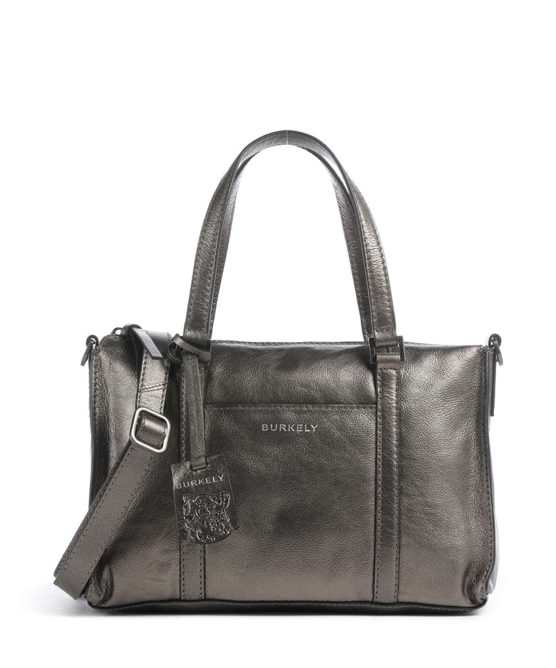 Burkely Creased Crystal Handbag gunmetal